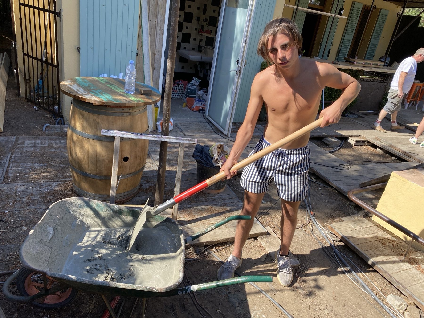 Travaux de rénovation du Lavoir Saint Clair, photo 6