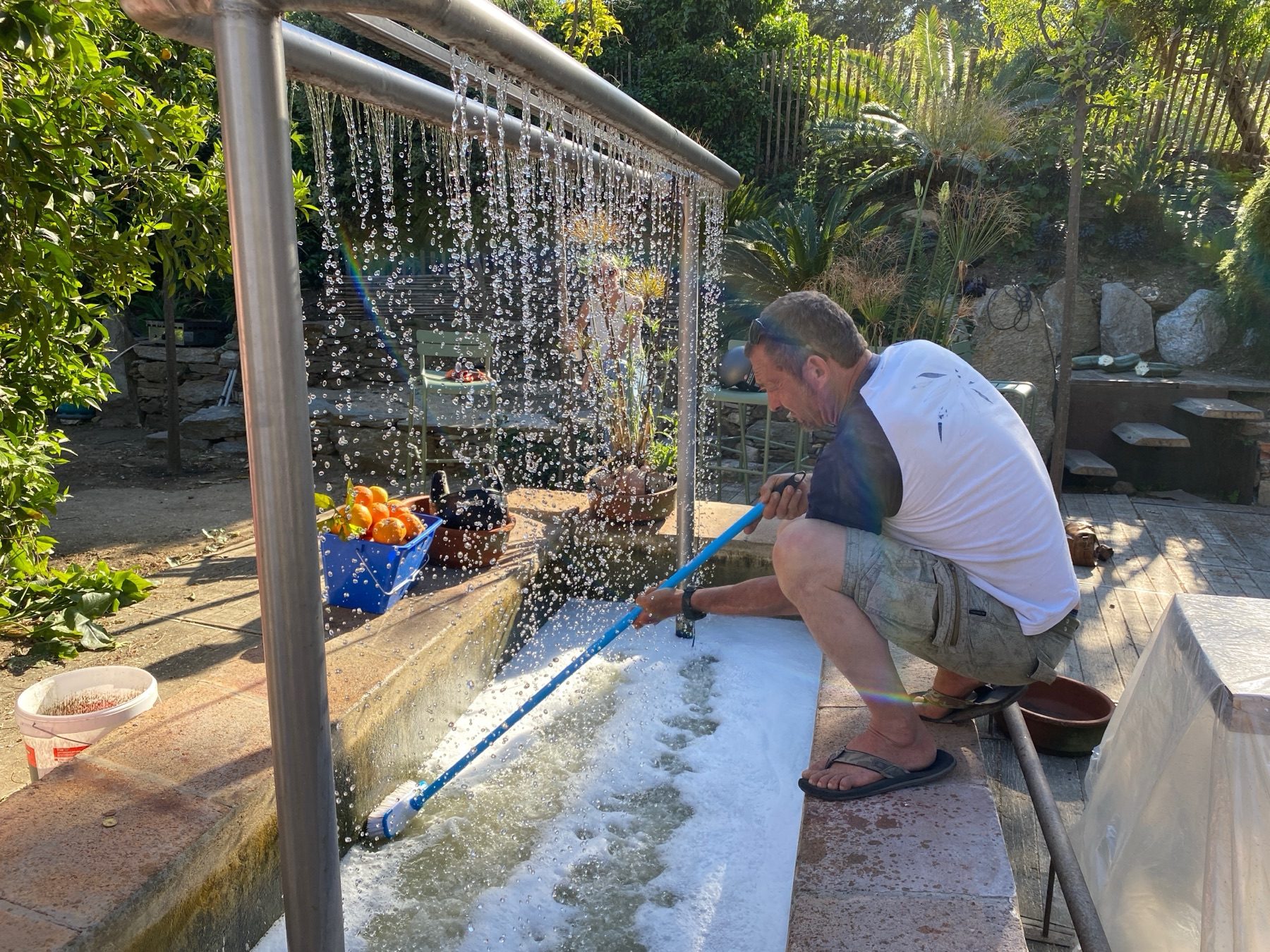 Travaux de rénovation du Lavoir Saint Clair, photo 13