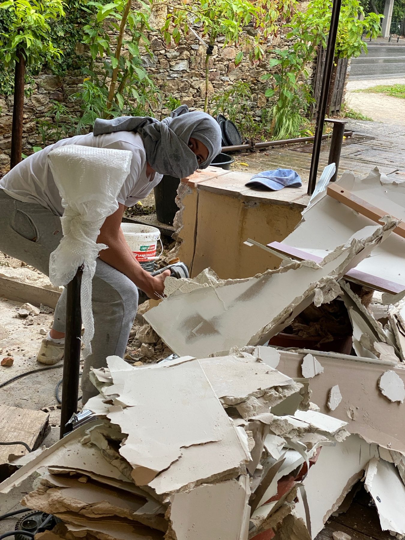 Travaux de rénovation du Lavoir Saint Clair, photo 16