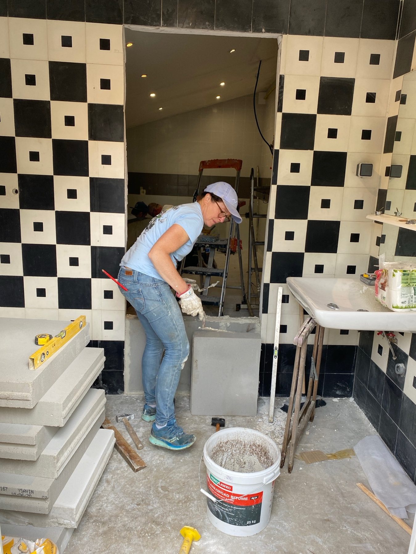 Travaux de rénovation du Lavoir Saint Clair, photo 18