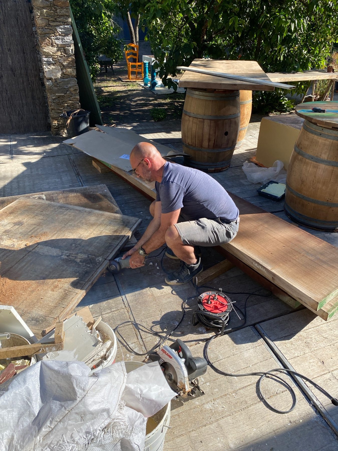 Travaux de rénovation du Lavoir Saint Clair, photo 40