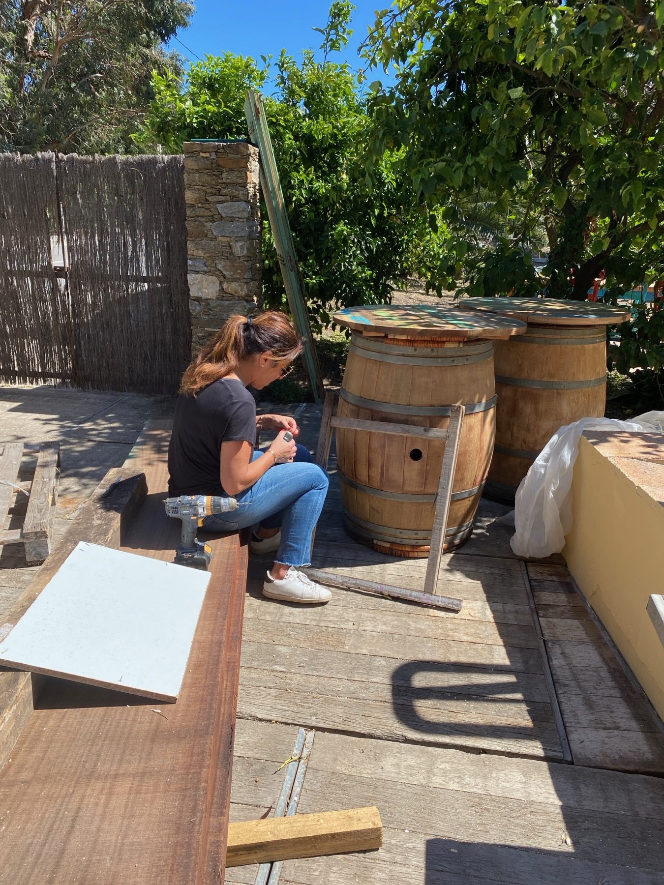 Travaux de rénovation du Lavoir Saint Clair, photo 44