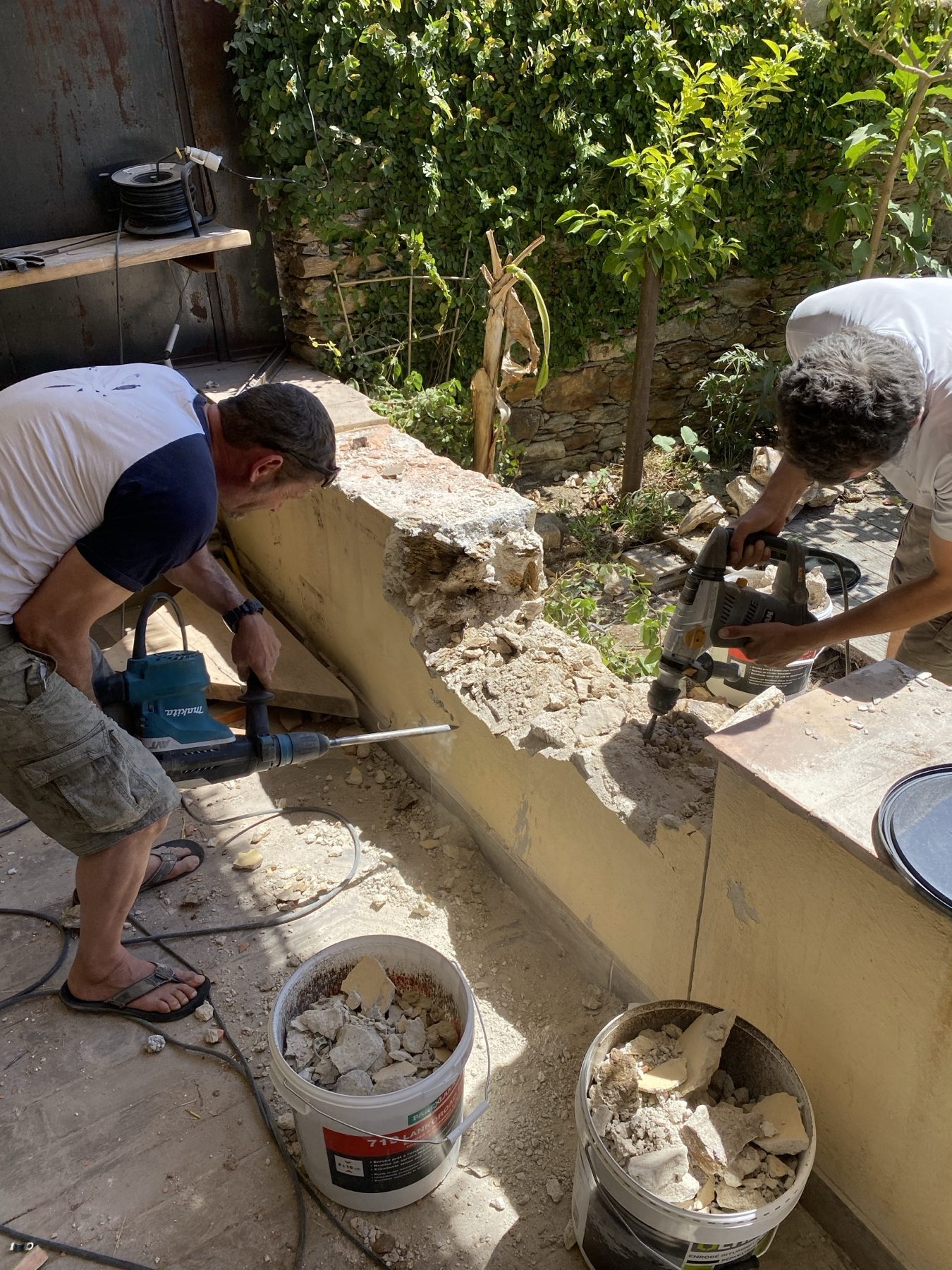Travaux de rénovation du Lavoir Saint Clair, photo 60