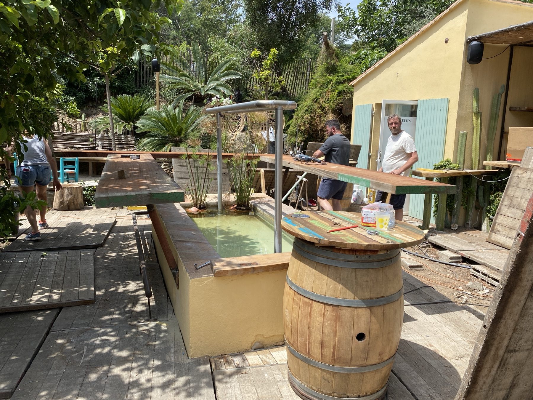 Travaux de rénovation du Lavoir Saint Clair, photo 62